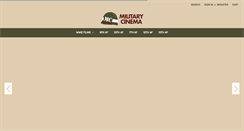 Desktop Screenshot of militarycinema.com