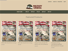 Tablet Screenshot of militarycinema.com